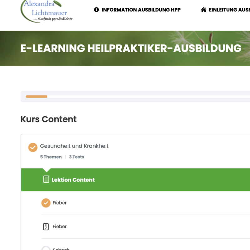 Heilpraktikerschule Heilpraktikerausbildung Passau Landshut